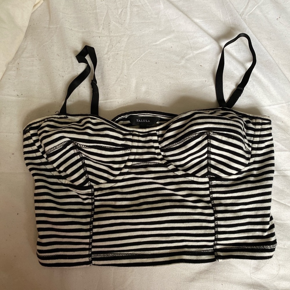 ARITZIA Talula crop top bustier size s